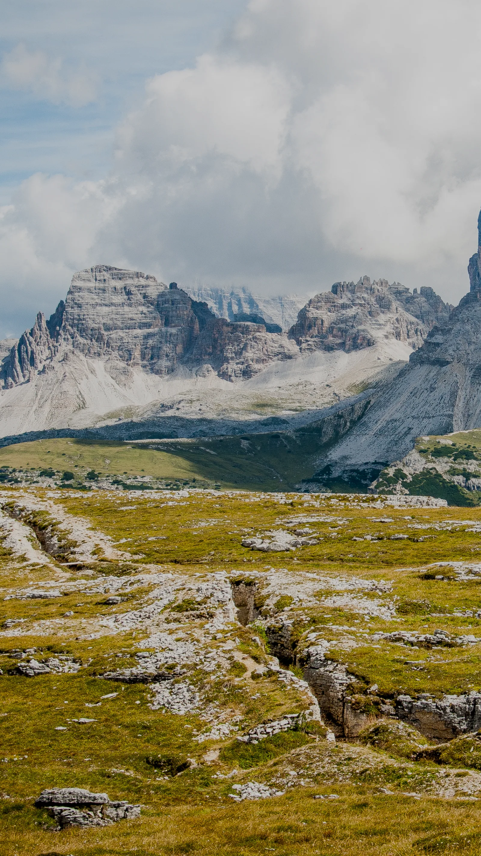 Hiking in the Dolomites