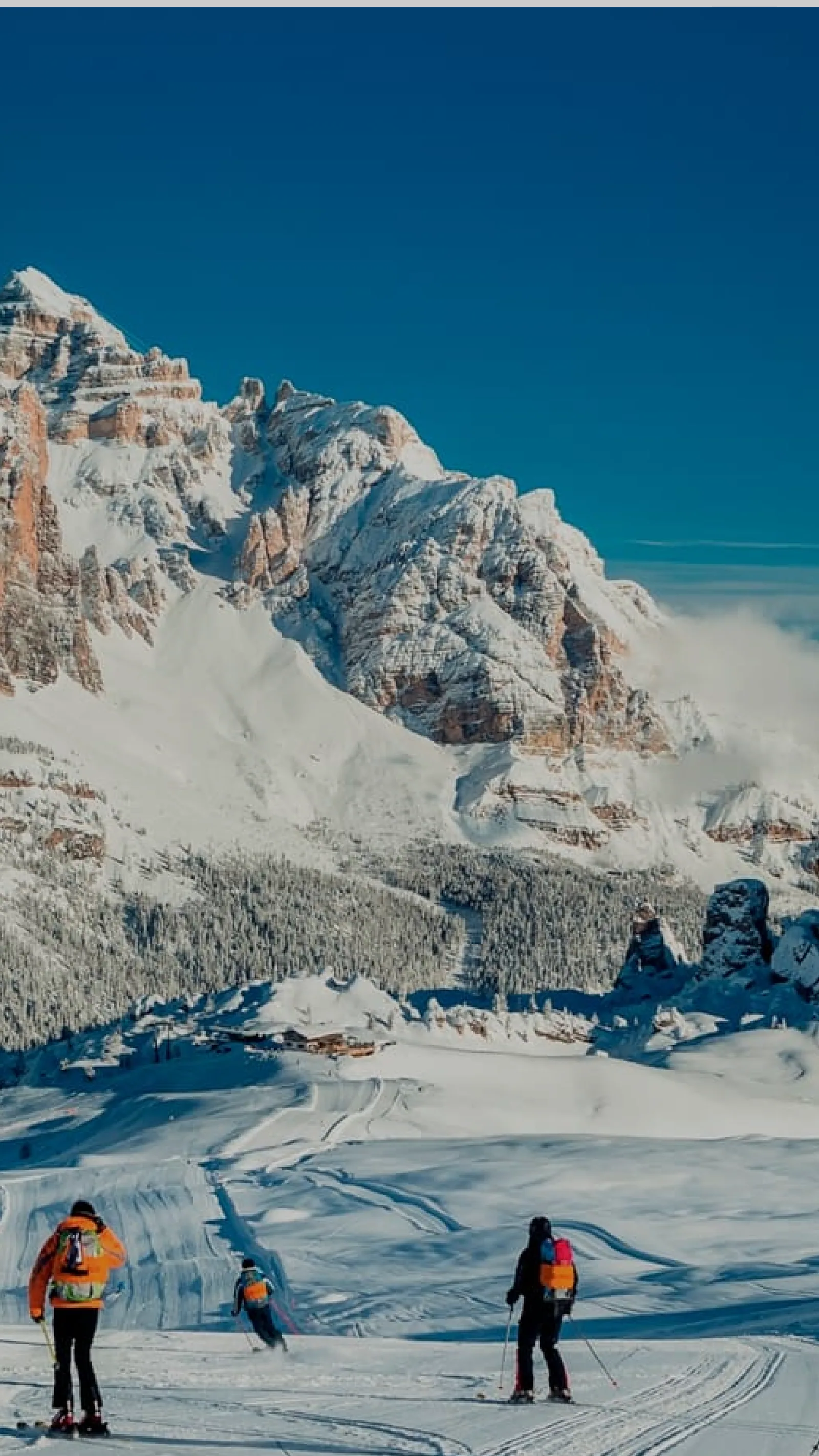 Skiing in Cortina d'Ampezzo